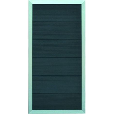 MALÖ-Serie ANTHRAZIT 90 x 180 cm, WPC-Zaun