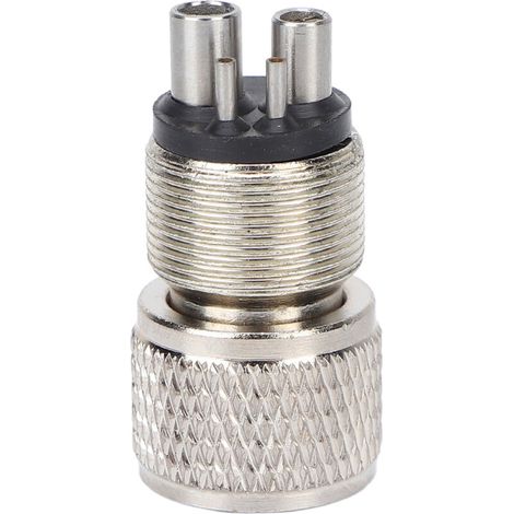 Adaptateur de Fraise Dentaire Haute Vitesse 4 à 2 Trou en Acier Inoxydable pour Dentiste (1/5)