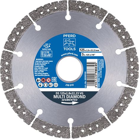 PFERD Diamond tools Trennscheibe DS 180x3,1x22,23 VG (1/5)