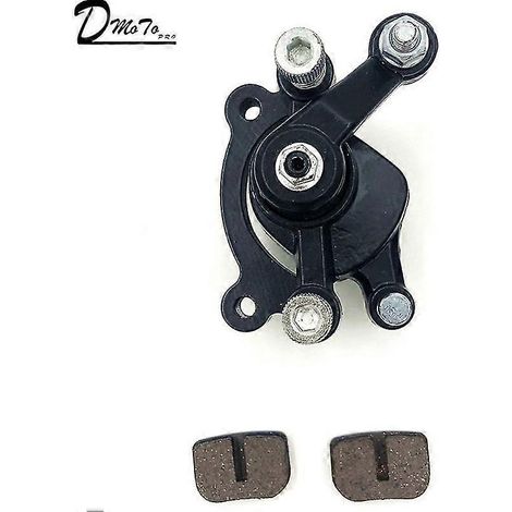 Kit d'étrier de frein à disque arrière 140 mm et disques de friction pour mini-moto tout-terrain à essence 49 cm³, scooter électrique et quad - K (1/5)