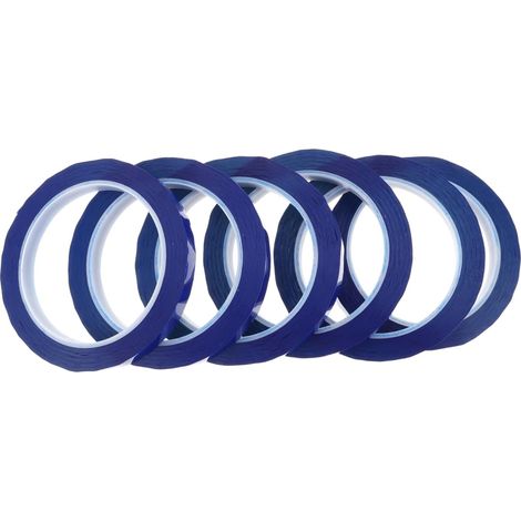 Amosfun Bande Aislante Azul Pet 6 Rouleaux 10mm x 66m Résistante (1/5)