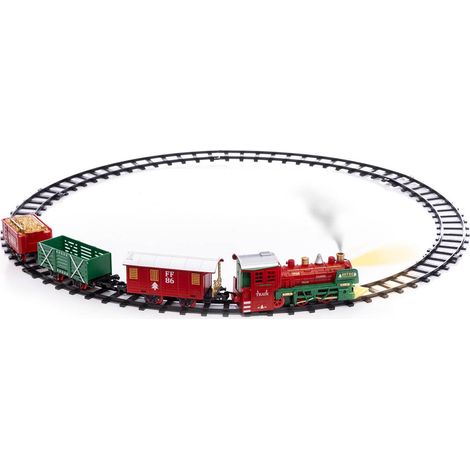 Tren de Navidad musical de vapor de 20 piezas 1 LED - Feeric lights & christmas