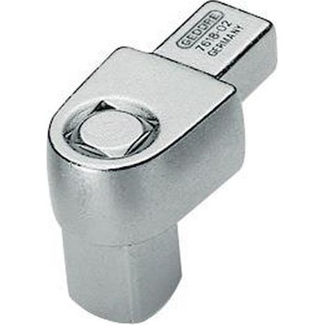 Inserto cuadrado 7618-02 1/2 pulgada 14x18mm CV acero GEDORE