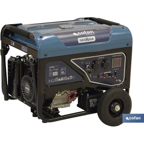 Générateur 389CC 5,5 kW avec 2 sorties AC et 1 DC modèle Georgia