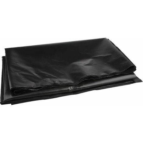1 bâche pour bassin, PEHD noir, 1,5 x 2 m, étanche, souple, résistant aux perforations, pour bassins à poissons et fontaines de jardin (1/5)