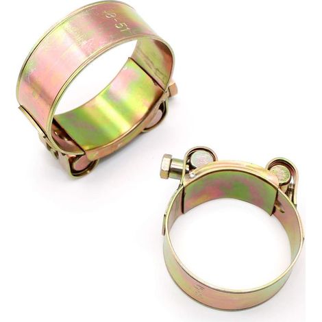 2-teilige Schlauchschellen aus Edelstahl, 52-55 mm verstellbare Schlauchschellen für Hochdruckschläuche, Solarschläuche, Poolschläuche und Erdungsschläuche. (1/5)