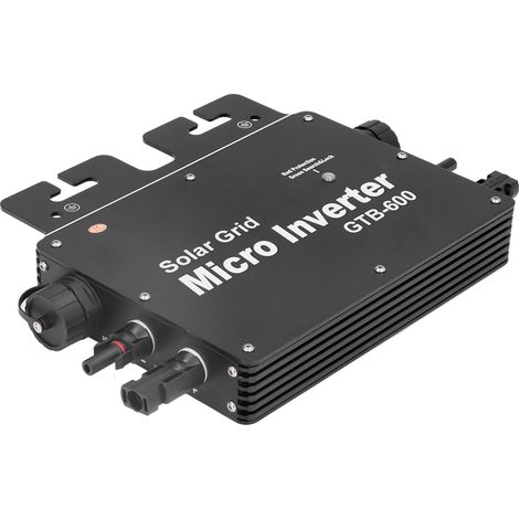 600-W-MPPT-Solar-Mikrowechselrichter mit WLAN-Steuerung, niedriger Anlaufspannung, Mehrfachschutz, Schutzart IP65, AC 90–130 V (1/5)