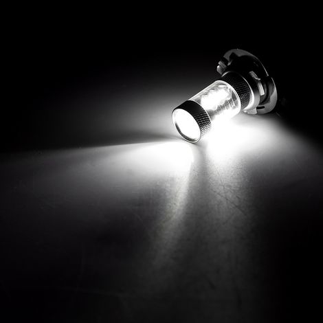 Zwei H15 80W weiße LED-Lampen für Autoscheinwerfer, leistungsstarke Frontbeleuchtung, 2-teiliges Set (1/5)