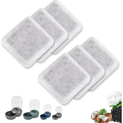 come filtro di ricambio per la fontanella a carbone Petmate, compatibile con il sistema di ricarica dell'acqua Mason Gravity, distributore automatico d'acqua per K (1/5)