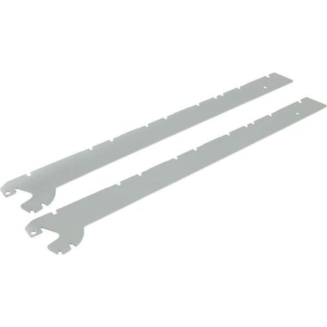 Staffa in alluminio per mensola 47 cm (2 pz) 57150347X