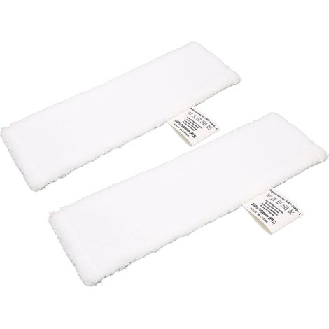 2 lingettes de nettoyage vapeur, compatibles avec les nettoyeurs vapeur Karcher SC1, SC2, SC3, SC4 et SC5, lingettes de rechange pour nettoyeurs vapeur de sols (1/5)