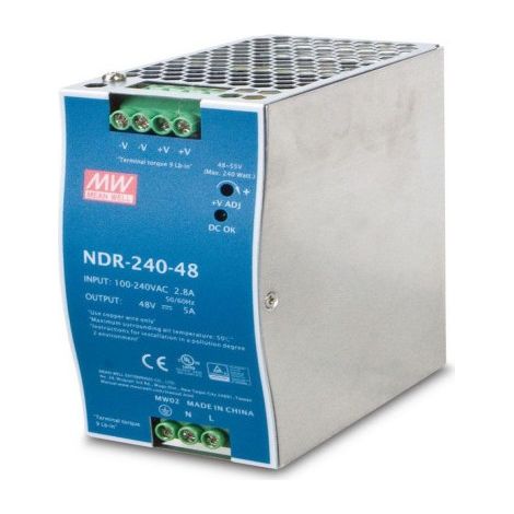 Planet PWR-240-48 Industrial Power Supply 48V-240W/5A DIN Rail