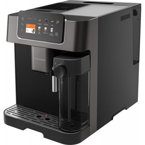 Grundig KVA 8230 Kaffee-Vollautomat dunkelsilber/schwarz