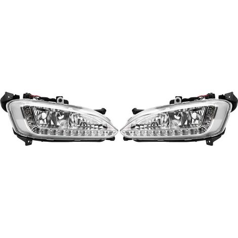 1 par de luces antiniebla diurnas DRL para Hyundai Santa Fe/IX45 2013-2015
