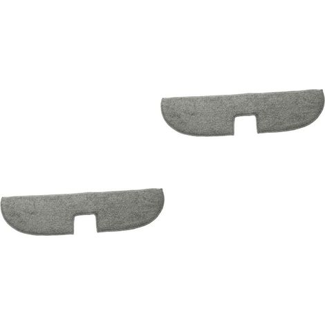 Lot de 2 tapis de protection absorbants pour évier de cuisine, tapis anti-goutte pour robinet, tapis de séchage pour évier de salle de bain, éponge grise (1/5)