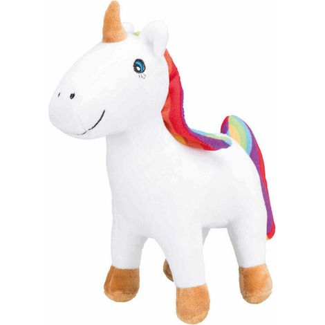 Peluche para perros Trixie Poliéster Felpa Unicornio 25 cm