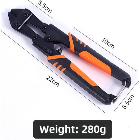 Irovami Pince coupante manuelle antimagnétique pour fil d'acier renforcé, de marque Tuofeng, pour l'approvisionnement transfrontalier (boîte de 12 mini-pinces bicolores, 72 0,3 kg chacune) (1/5)