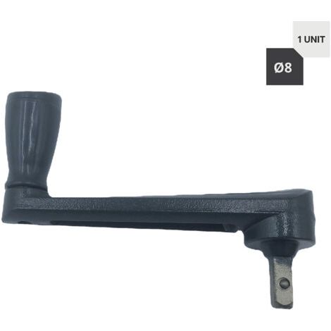 Coocheer – Accessoire pour parasol romain – Manivelle pivotante 8x8mm – Installation rapide et durable – Pour usage intensif