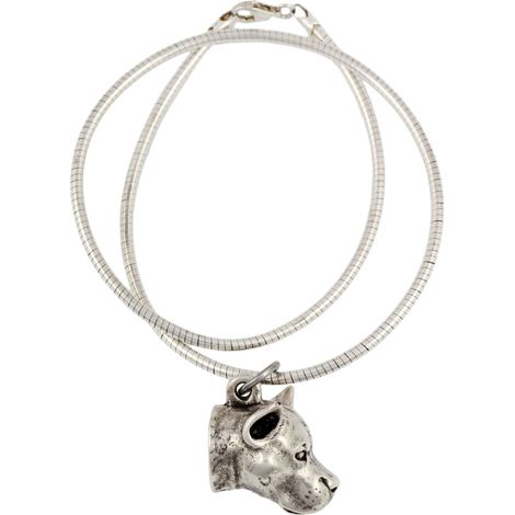 American Staffordshire Terrier, Amstaff, Amstaf - collana per cani, gioielli unici per amanti dei cani, ciondolo a forma di serpente unico di Art-Dog (1/5)