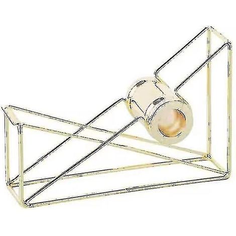Klebebandabroller, Metall-Klebebandabroller, Tischabroller, Klebebandabroller, Büroabroller, für Verpackungen (1 Stück)