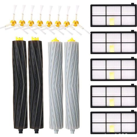 Accessories for robotic vacuum cleaners, compatible with iRobot Roomba Series 8 and Series 9--DTEKGAZ