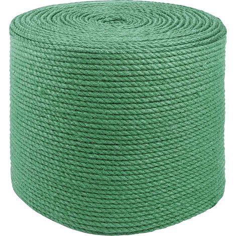 Corde en Jute Vert Jute 100% Tossa vidaXL
