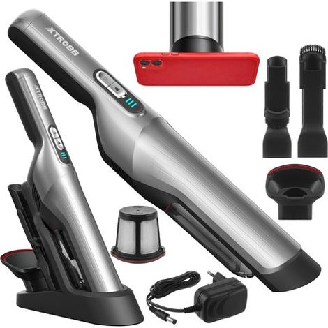 Aspirapolvere per auto senza fili - 100 W, 16.000 Pa, filtro HEPA