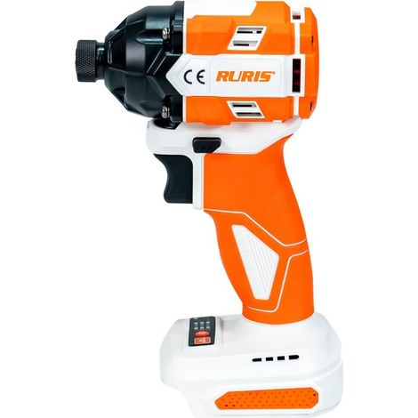 Visseuse à Chocs Sans Fil RURIS RMX2300 20V 230 Nm Brushless - 3300 tr/min, Hex 1/4, Vis M8-M18, LED, Batterie 4Ah (1/5)