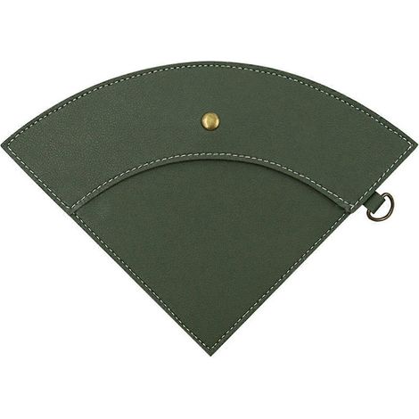 Aufbewahrungstasche für Kaffeefilterpapier aus PU-Leder für Kaffeefilter, C--