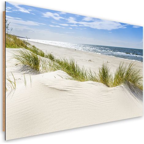 Quadro deco panel, BaÅ‚tyk Landscape Beach Sea - 60x40 (1/5)