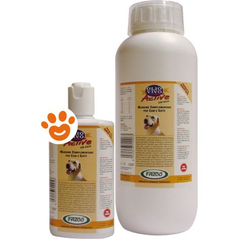 F.A.ZOO Dog Olio Vivo ACTIVE - Confezione 3 Lt -