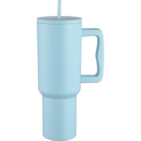 Verre isotherme 40 oz en acier inoxydable avec paille, gobelet réutilisable, tasse de voyage pour femmes, hommes, cadeau idéal pour lui et elle
