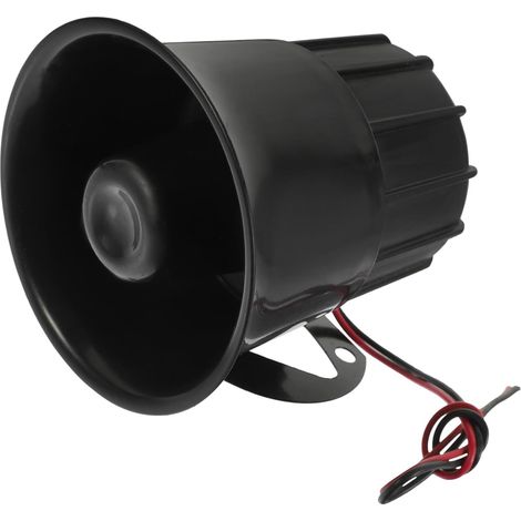 d alarme de voiture 12 V haut parleur PA rond accessoire