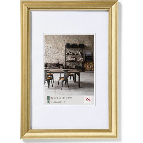 Walther Lounge gold 15x20 Kunststoff JA520G Wandrahmen