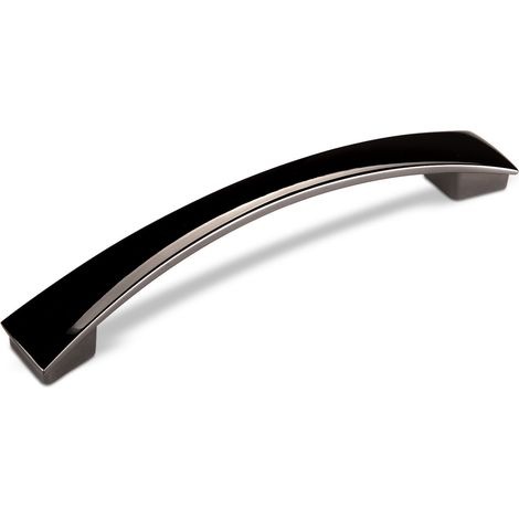 Bügelgriff NURIA BA 160 mm Chrom schwarz (1/4)