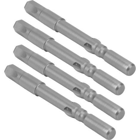 Lot de 10 embouts de tournevis électrique hexagonaux, aimantés et renforcés, 5 mm (1/5)