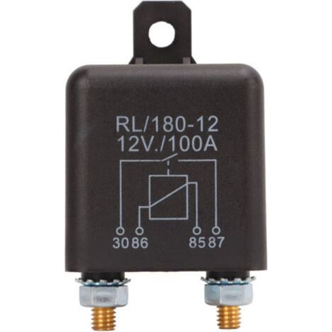 Interruttore di carico a relè di avviamento con isolamento batteria per auto, moto, motorini di avviamento, motori, GPS 12V -Crezuo
