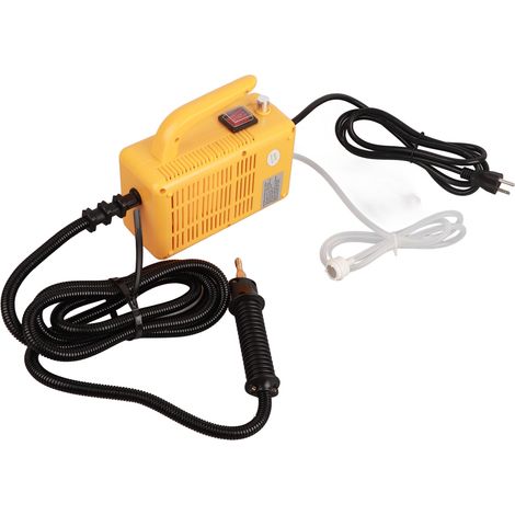 Nettoyeur vapeur portatif multifonction haute température pour le nettoyage de la voiture et de la maison, jaune, prise américaine 110 V (1/5)