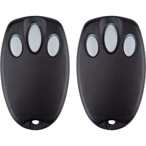 YMYNY Lot de 2 émetteurs de porte de garage portatifs de remplacement pour Chamberlain Liftmaster Motorlift 94335E 84335E ML700 ML500 ML850 Merlin+ C945 C840 Security+ 433,92 MHz (1/4)