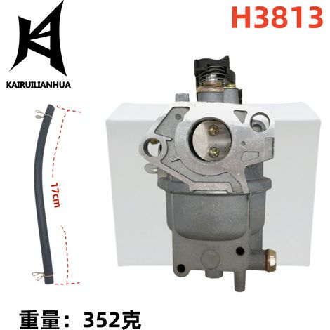 Vergaser H3813 kompatibel mit HT3813, HT3813K1, HT4213, SA und Law 505-102 Generatoren. (1/4)