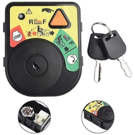 Contacteur d'allumage et clé pour Cub Cadet et MTD 925-06119B 925-04227B - Voir illustration (1/5)