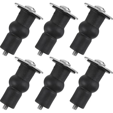 Lot de 6 Boulons de Fixation en Acier, Acier Inoxydable, 18 MM (1/5)