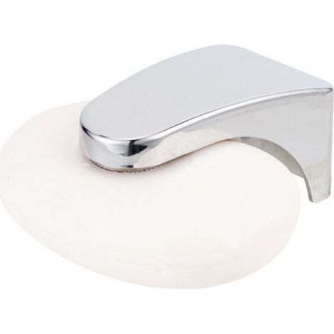 Porte-savon magnétique pour salle de bain, argenté (1/5)