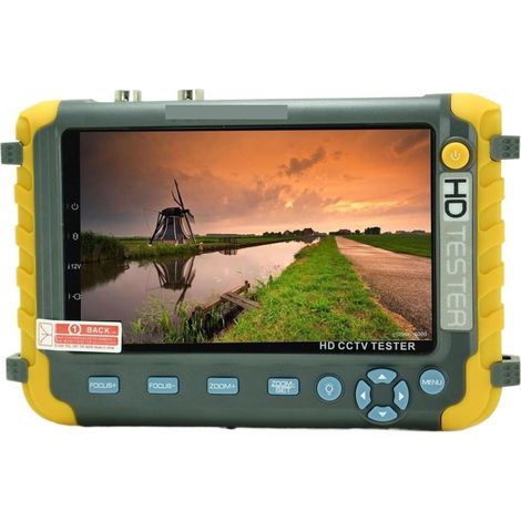 Testeur de vidéosurveillance prenant en charge la caméra IP Moniteur De Caméra Ahd, Testeur De Vidéosurveillance, Outil De Test De Caméras 4 En 1, Contrôle Ptz, Moniteur D'entrée. Sortie D'alimentatio (1/5)