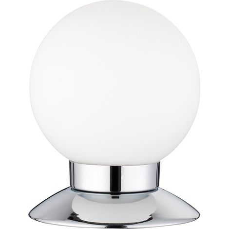 Lampe à Poser Princess Chrome Led Verre Sphère Ø10 cm Trio Lighting (1/3)