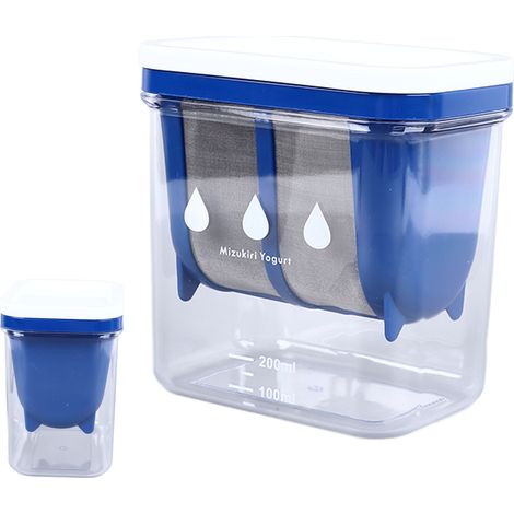 Filtre à yaourt à filtration efficace, résine AS, acier inoxydable, séparateur de lactosérum grande capacité. (1/5)