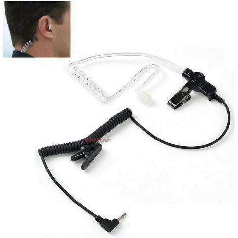 3,5-mm-Kopfhörer mit akustischem Schlauch für Motorola-Lautsprechermikrofon (nur Hören) (1/3)