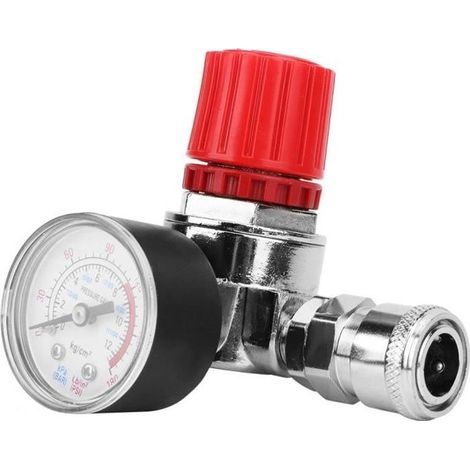 Pressure Regulator Gauge - Model - Zinc Alloy - High Precision - 0.8 MPa (1/4)