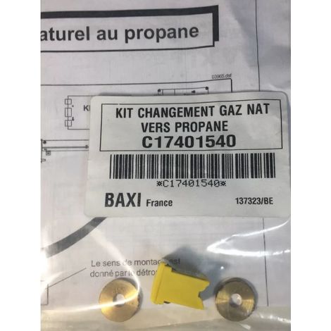 BAXI C17401540 Natural Gas to Propane Changeover Kit