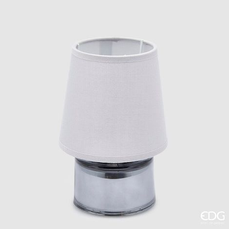 EDG Enzo De Gasperi Lampada da Tavolo Cozy H 18 Cm D 12 Cm IP 20 Teal Scatola Regalo